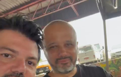 Prefeito Márcio Correa troca evento de Wilder Morais em Anápolis por visita a uma feira da cidade